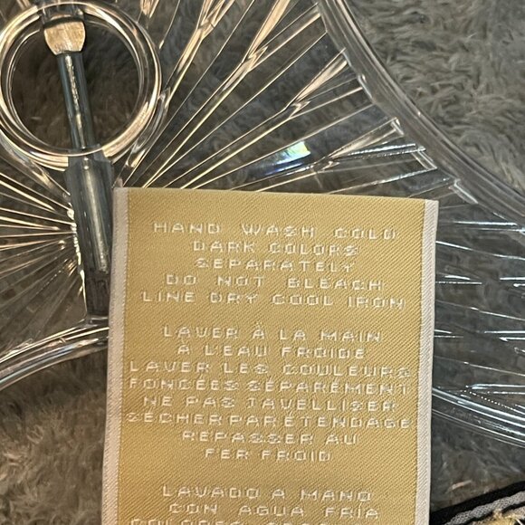 Michael Kors Women Y2K Zebra Animal Print Mob Wife Long Sleeve Tunic Top S - Picture 11 of 11